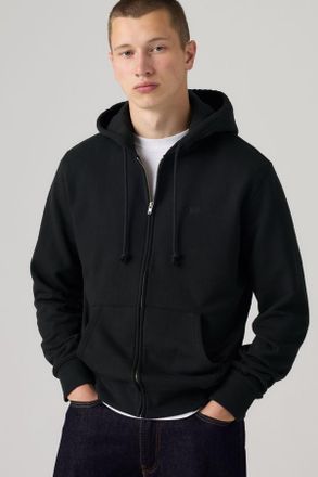 Levi's Sudadera con capucha y cremallera New Original - Hombre - 2XL - Negro / Mineral Black