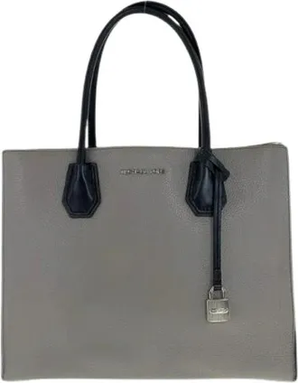 Michael Kors Pre-owned Tote Bags, female, Gray, Size: ONE SIZE Pre-owned Tote Bag