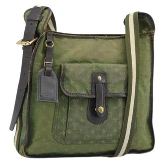 Louis Vuitton Pre-owned Cross Body Bags, female, Green, Size: ONE SIZE Pre-owned Monogram Mini Canvas Shoulder Bag