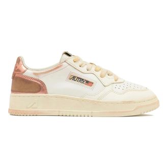 Autry Medalist Low - Heren - Schoenen - Beige - Maat: 41 EU Leer