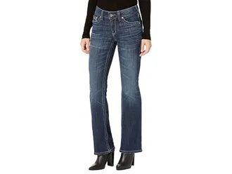 Ariat R.E.A.L. Perfect Rise Lexie Bootcut Jeans Womens Jeans Missouri : 26 S, Spandex/Lycra/Denim
