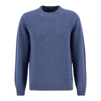 Barbour Essential Patch Zip - Knitwear - Hombre - Azul - XL