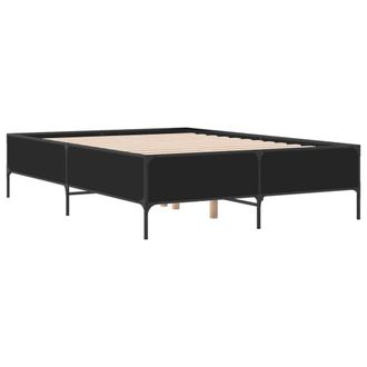 Berkfield Home Durable Bed Frame without Mattress Black 120x190 cm Small Double