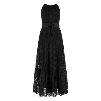 Pinko Pinko, Kleedjes, Dames, Zwart, L, Katoen, La Cura Dress