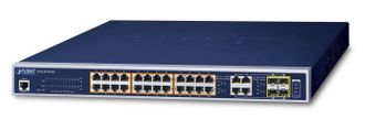 Planet Ipv6/ipv4, 24 Puertos Administrados, Gs-4210-24pl4c