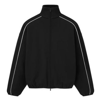 Fear of God Modern Track Jacket With Piping Jet Black White Cloud 202SP256890F