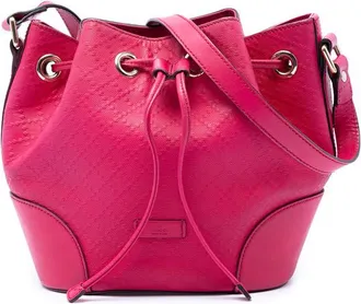 Gucci Pre-owned Gucci Diamante Leather Bright Bucket Bag Ladies QTOVPARXJ384HQOW