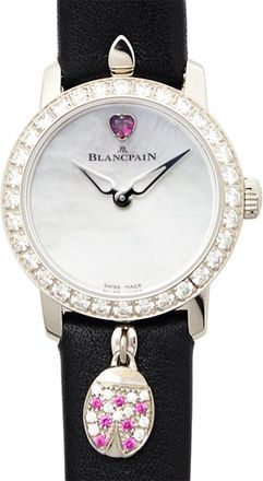 Blancpain Ladybird Slim Automatic Ladies Watch 0063D-1954-63A