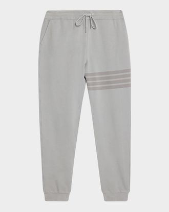 Thom Browne Men & apos;s 4-Bar Cotton Sweatpants