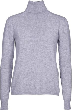 Max Mara Dames, Truien, Grijs, Maat: XS Kasjmier