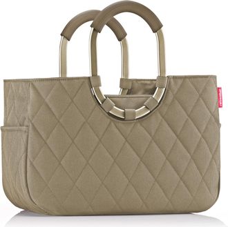 Reisenthel Shopper REISENTHEL loopshopper M Frame, Damen, Gr. B/H/T: 40cm x 26cm x 20cm, gr&uuml;n (olivgr&uuml;n), Polyester, Taschen Shopper