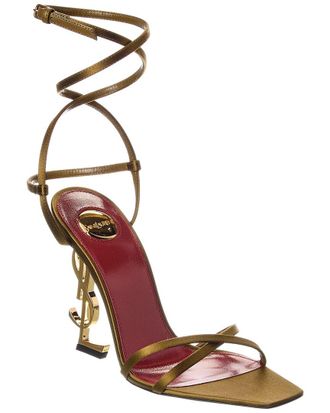 Saint Laurent Opyum 110 Satin Sandal