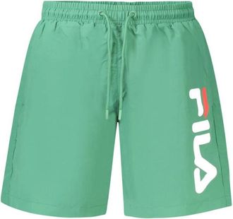 Fila Poliammide Zwemboxer - Heren - Strandmode - Groen - S - Badmode