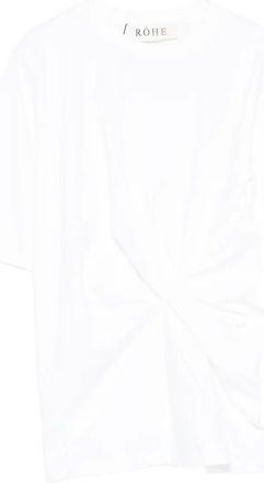 R&oacute;he T-shirt girocollo - Bianco