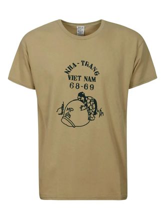 Wild Donkey graphic-print t-shirt - men - Cotton - S - Green