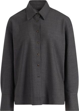 Nine In The Morning Ruth Shirt - Dames - Overhemden - Grijs - XS - Overhemden