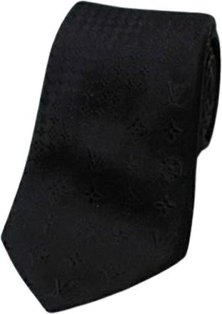 Louis Vuitton Pre-owned Vintage Cravat - Heren - Vintage Accessoires - Zwart - ONE Size - Vintage