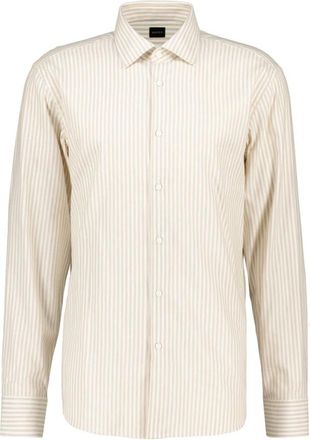 HUGO BOSS Camicia Regular Fit di Joe - - Shirts - Uomo - Beige - L