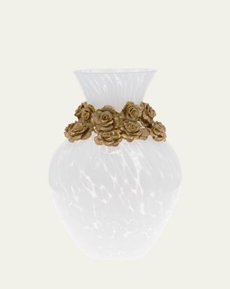 Jay Strongwater Rose Vase