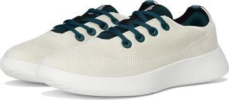 Allbirds Tree Runner Go Womens Shoes Twilight White/Twilight Teal/Blizzard Sole : 10.5 B - Medium