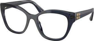 Miu Miu Glasses, female, Blue, 52 MM, MU 05Xv Eyeglasses