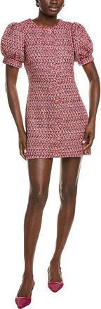 endless rose Endless Rose Tweed Puff Sleeve Mini Dress