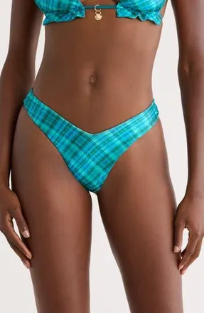 Kulani Kinis Y-Cheeky Bikini Bottoms in Tropic Dip at Nordstrom Rack, Size X-Large