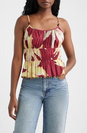 Rails Theda Tiered Camisole in Red Palma at Nordstrom, Size Xx-Small