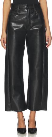 Mother Half Pipe Flood Pants In Black