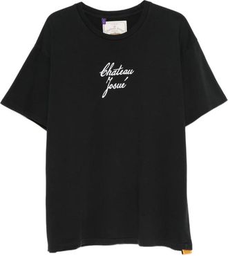 Gallery Dept. Josu&eacute; Thomas Crew-neck T-Shirt - Heren - T-shirts - Zwart - S - Katoen - Tops