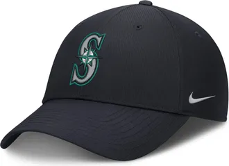 Nike Seattle Mariners Club Nike Mens Dri-FIT MLB Adjustable Hat in Blue | NB024FAMVR-T0X