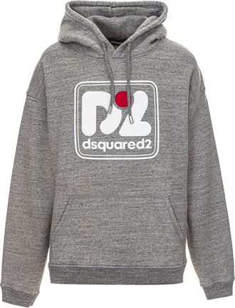 Dsquared2 Gray Cotton Mens Sweatshirt