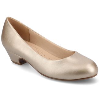 Journee Collection Women & apos;s Comfort Saar Medium and Wide Width Pumps