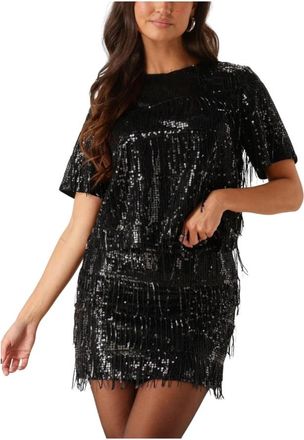Object Veelzijdige Zwarte Top voor Vrouwen - Dames - Feestkleedjes - Zwart - XS - Kleedjes