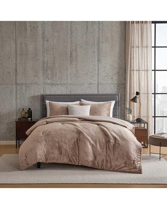 Kenneth Cole Hudson Houndstooth Comforter Set