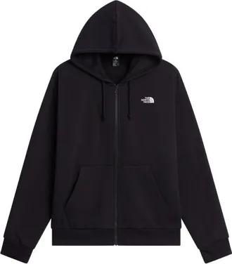 The North Face Evolution Simple Dome Regular Full Zip Hoodie f&uuml;r Herren | schwarz