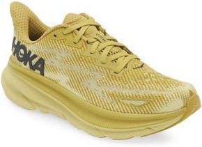 Hoka One One Clifton 9 Running Shoe in Golden Lichen /Celery Root at Nordstrom Rack, Size 5.5