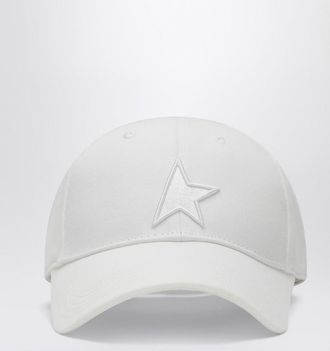 Golden Goose White baseball cap with star