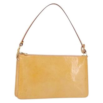 Louis Vuitton Pre-owned Shoulder Bags, female, Beige, Size: ONE SIZE Pre-owned Accessory Pouch