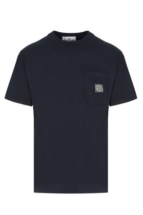 Stone Island S0057 POCKET T SHIRT Size: XXL, colour: NAVY