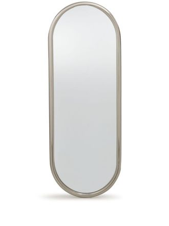 AYTM Angui oval mirror - unisex - glass/Steel - One Size - White