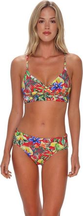 Sunsets Lyla Bralette Bikini Swimsuit Top in Surfs Up at Nordstrom, Size Xx-Large