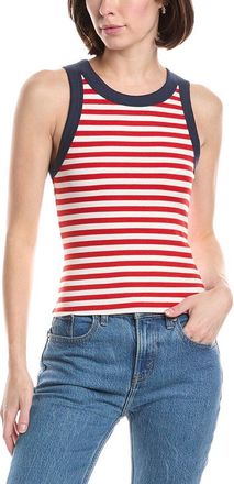 Michael Stars Gina Wide Binding Crop Tank