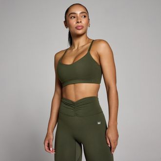 MyProtein Sujetador deportivo Tempo para mujer de MP - Verde bosque - XS