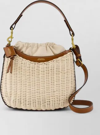 Isabel Marant oskan moon recycled fabric bucket bag