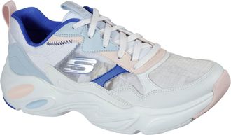 Skechers Womens Running Shoes in White/Multi - Size UK 3.5