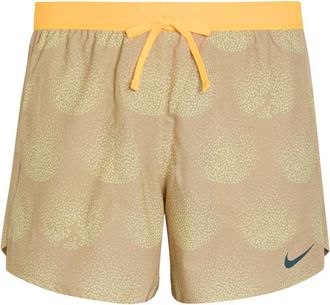 Nike Stride Dri-fit 5 Printed Running Shorts - Beige - XL