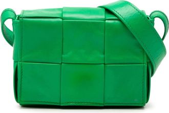 Bottega Veneta Pre-owned Bottega Veneta Candy Nappa Intrecciato Cassette Crossbody Ladies Y66BUZPT2PV62856