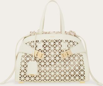 Ferragamo Women Hug handbag (M) White