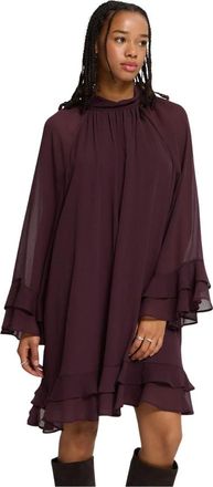 Ichi Abito Corto - - Dresses - Donna - Viola - M